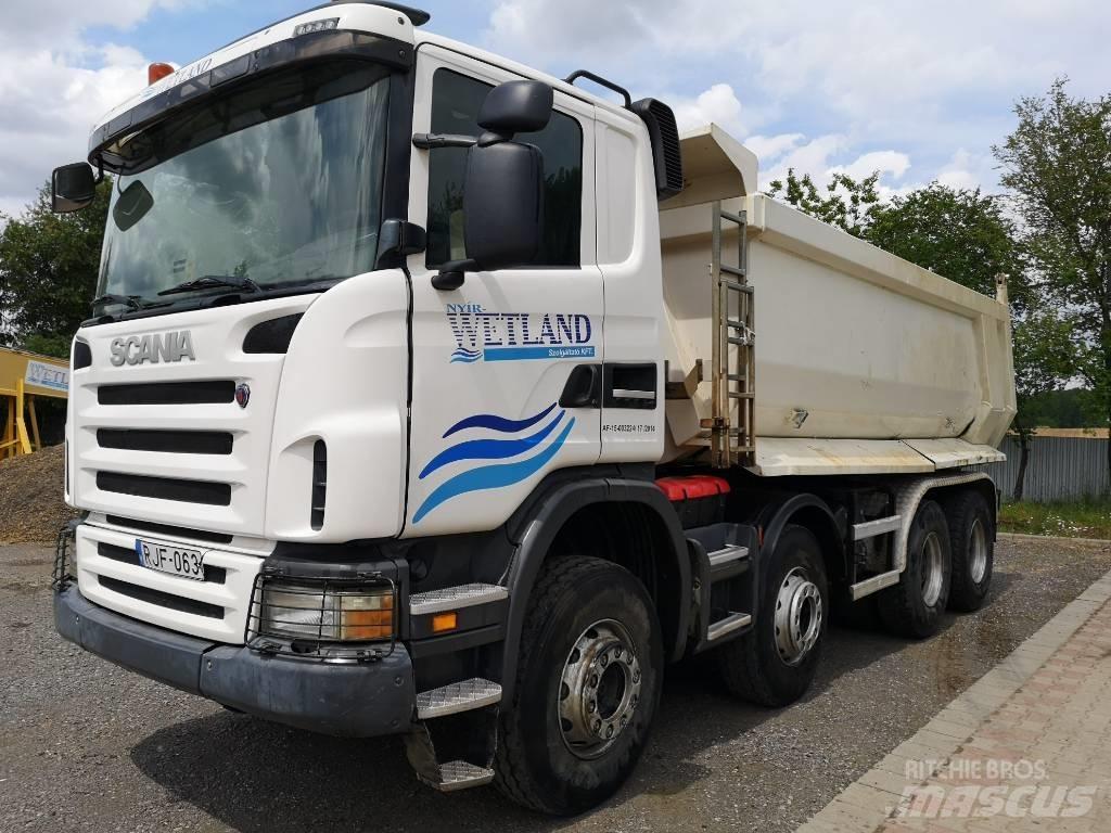 Scania G 480, 8x4 Autobasculanta