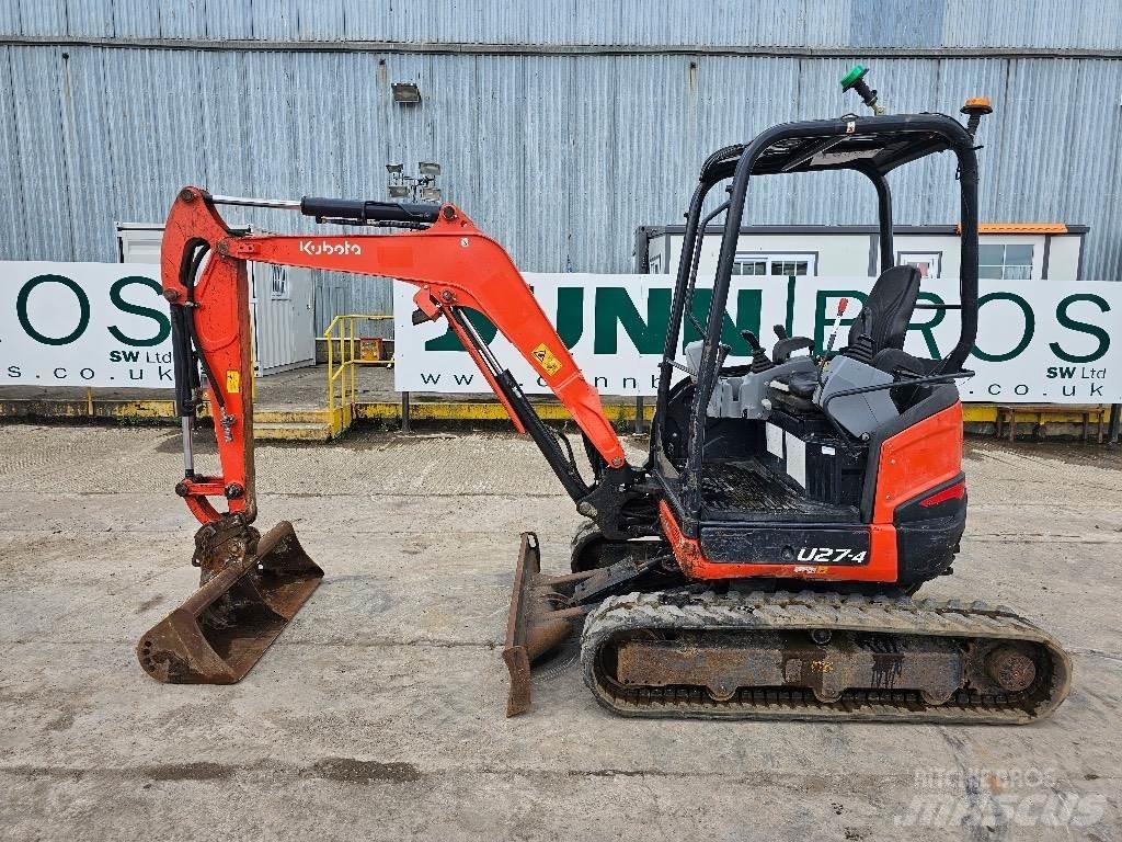 Kubota U 27-4 Mini excavatoare < 7t