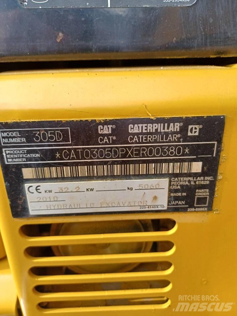 CAT 305 Mini excavatoare < 7t