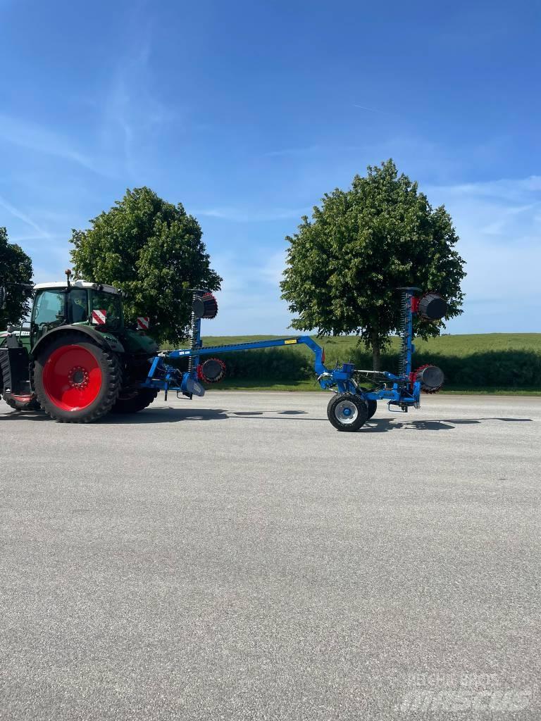BCS 2 stk 8" + dolly Utilaj de răvăşit fân