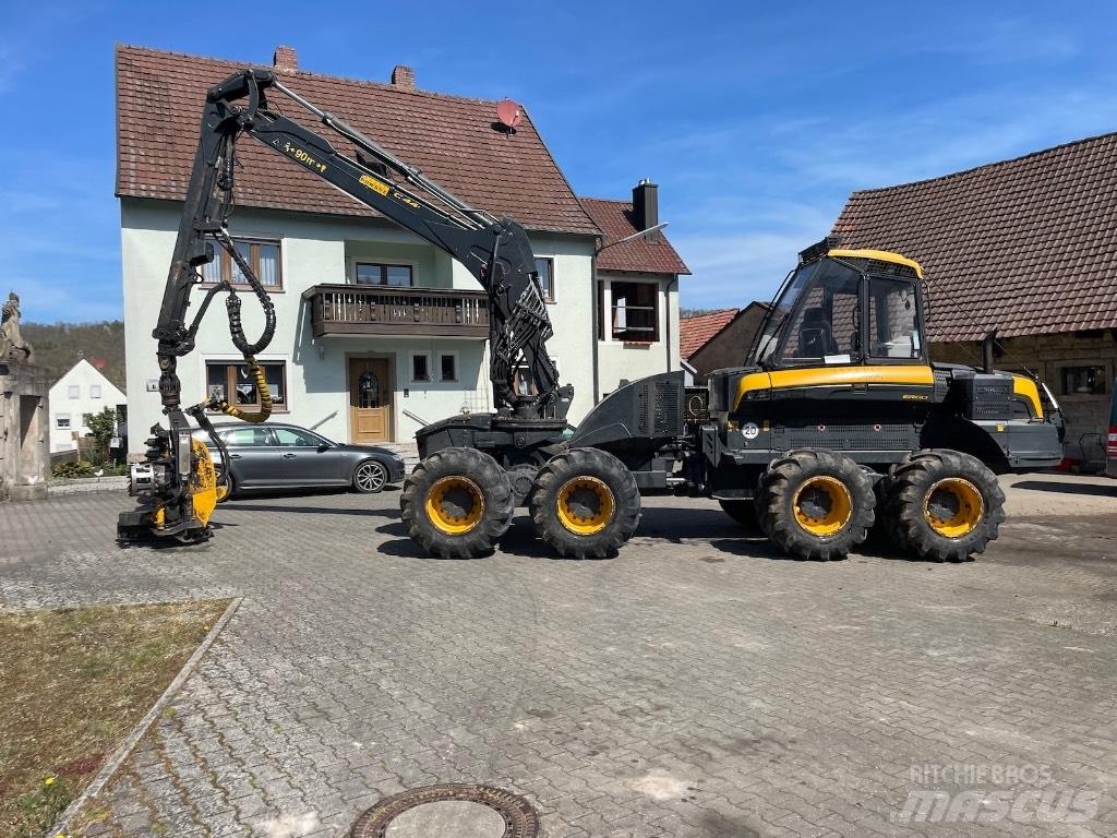 Ponsse Ergo 8W Combine forestiere