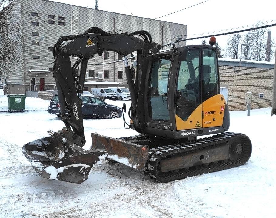 Mecalac 8 M CR Excavatoare pe șenile
