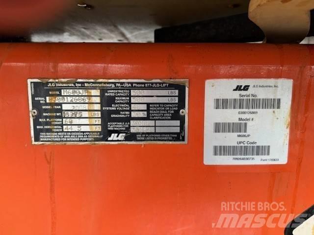 JLG M 600 JP Nacele cu brat articulat