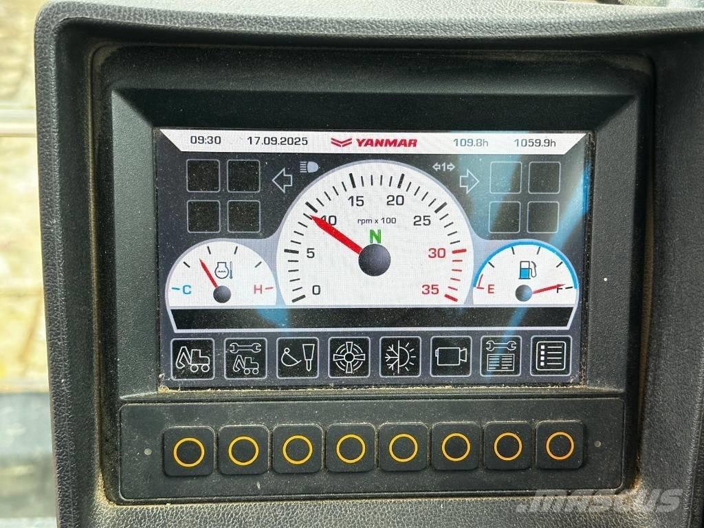 Yanmar B 110 W Excavatoare cu roti