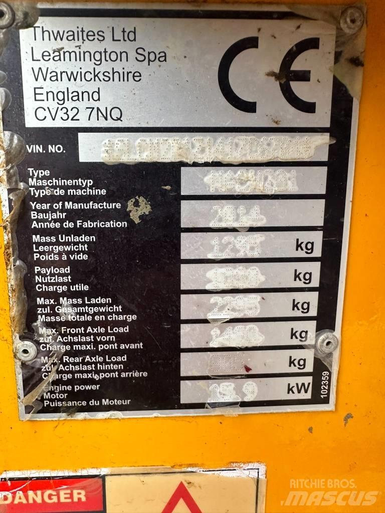 Thwaites 1 ton Minitractor de teren