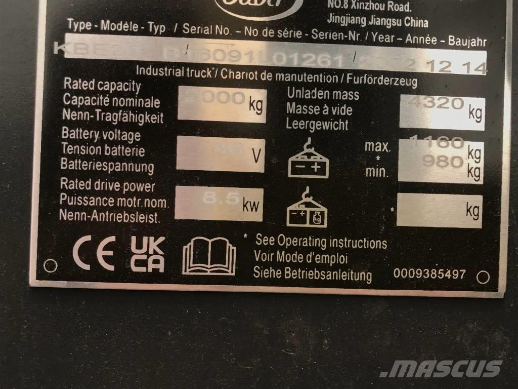 Baoli KBE 20 N Stivuitor electric