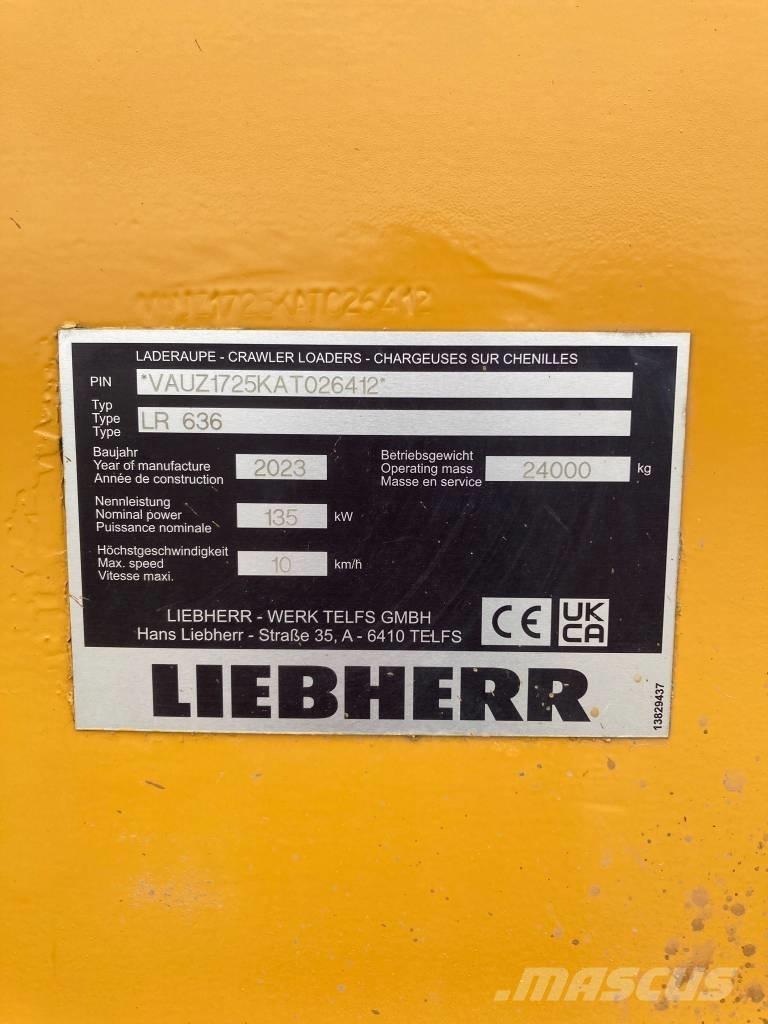 Liebherr LR 636 Încarcatoare cu excavator