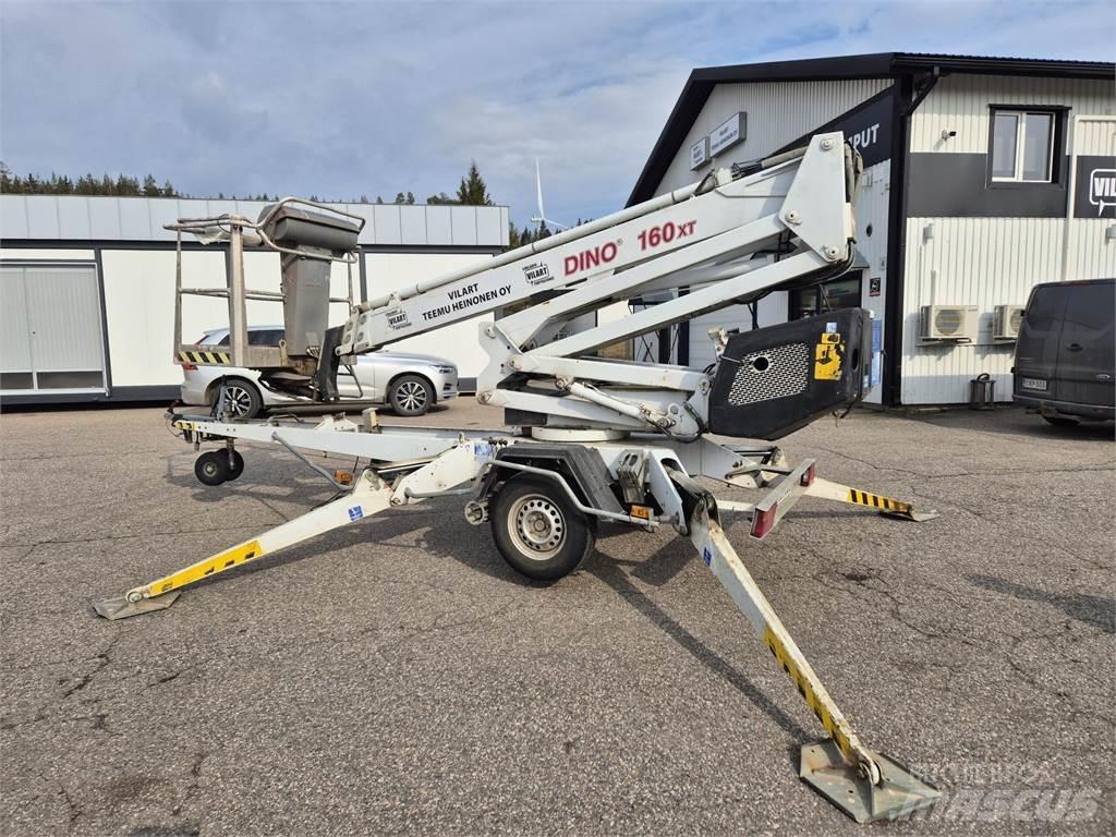 Dino 160XT Platforme aeriene montate pe remorca