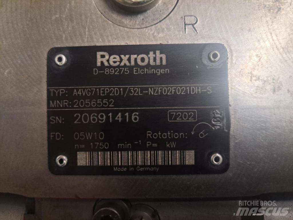 Rexroth A4VG71 EP2D1 Hidraulice