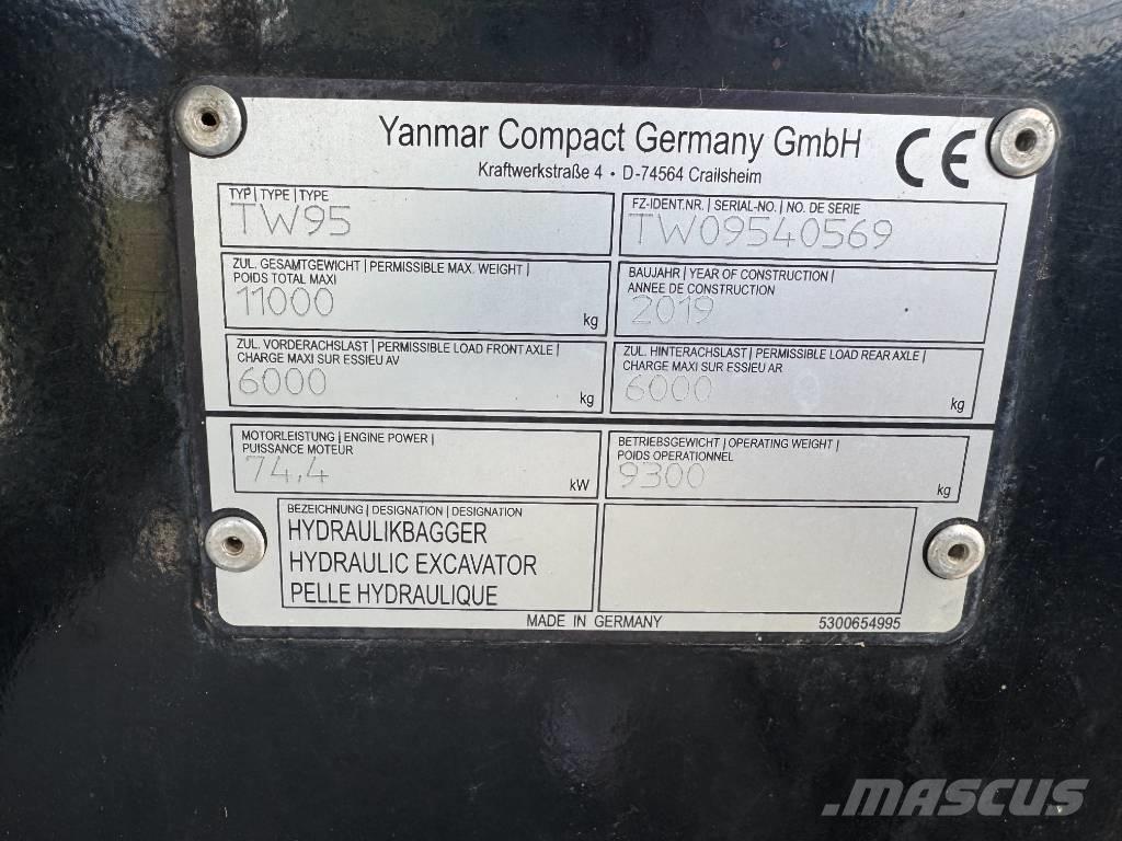 Yanmar / Schaeff TW95 Excavatoare cu roti