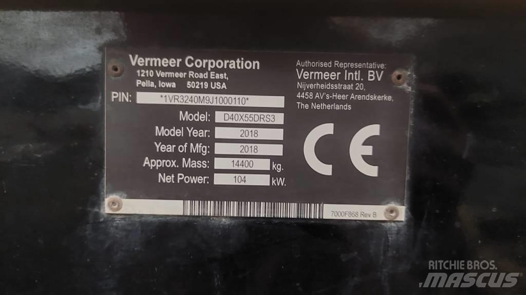 Vermeer D40x55 DR S3 Instalatii de foraj orizontal
