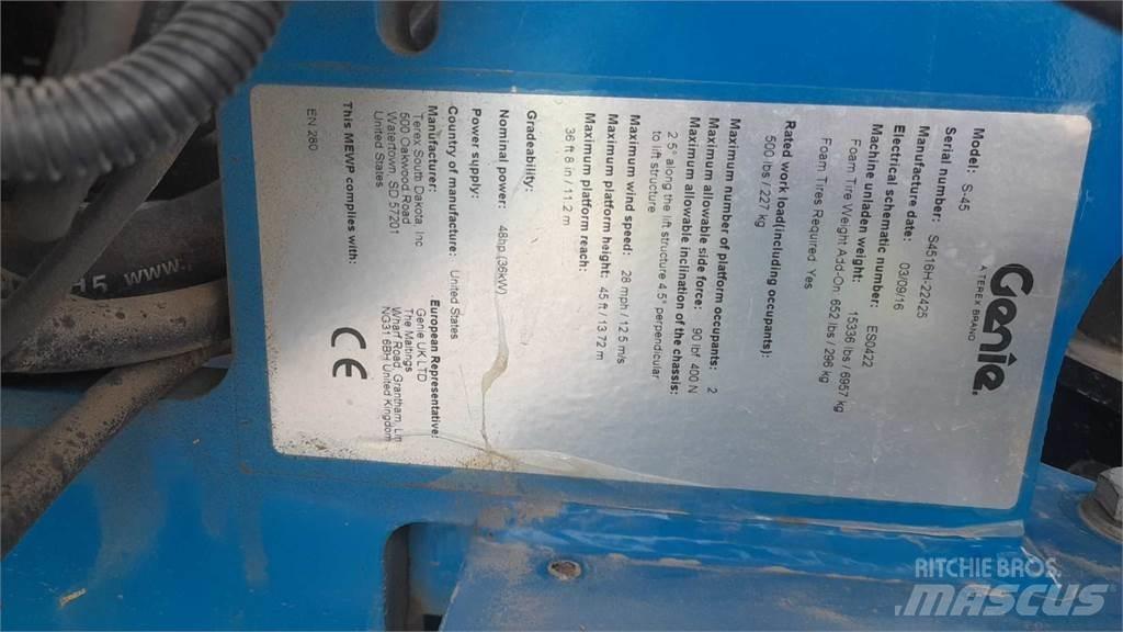 Genie S45 Nacele cu brat telescopic