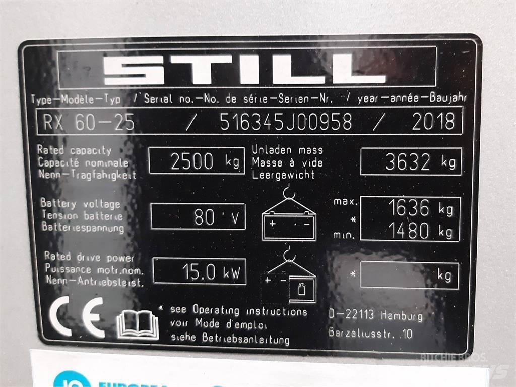 Still RX60 25 Stivuitor electric