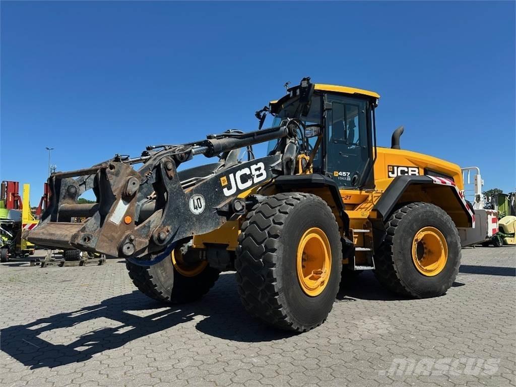 JCB 457 Agri Incarcator pe pneuri