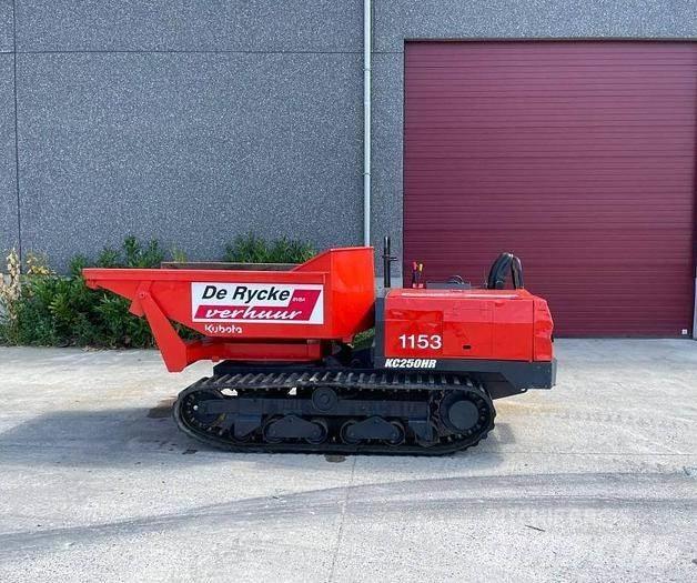 Kubota KC250HR Autobasculante cu senile