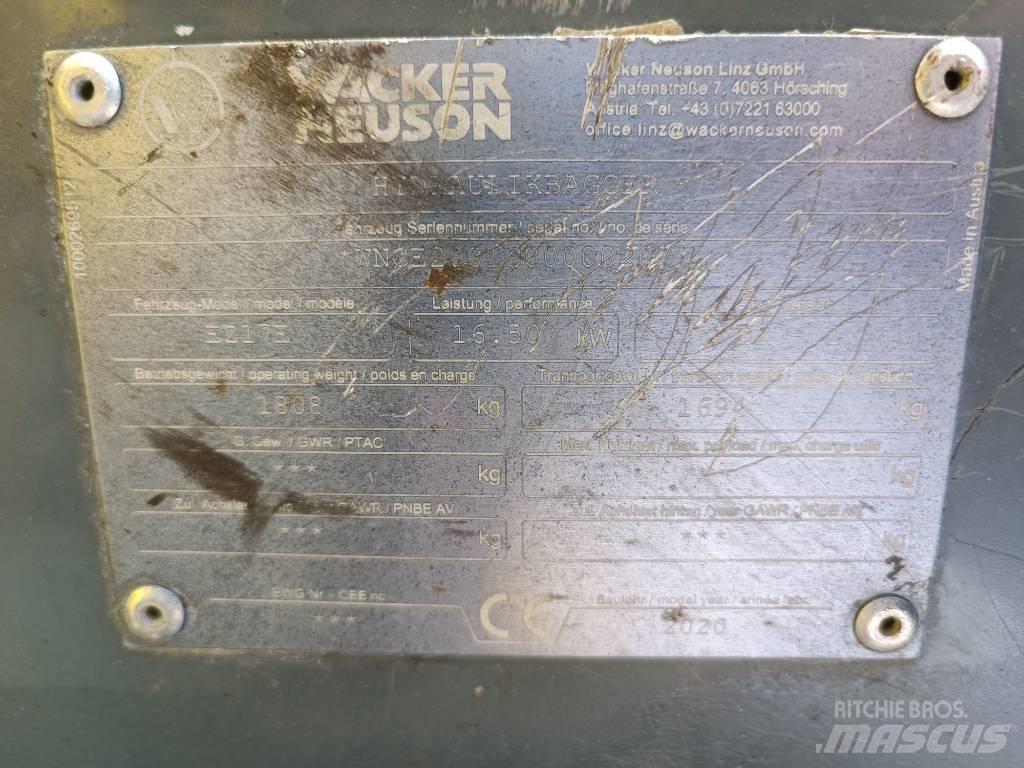 Wacker Neuson EZ17e Excavatoare pe șenile
