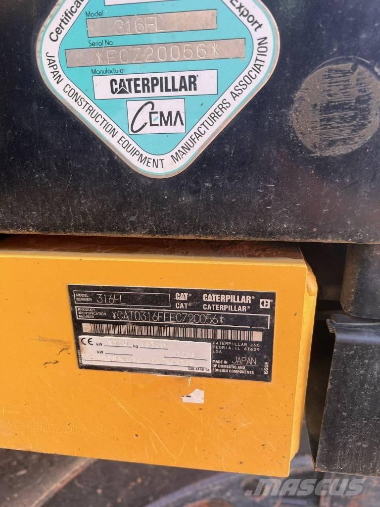 CAT 316FL Excavatoare pe șenile

