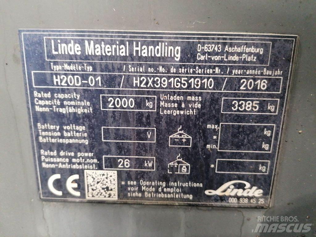 Linde H20D-01 Stivuitor diesel
