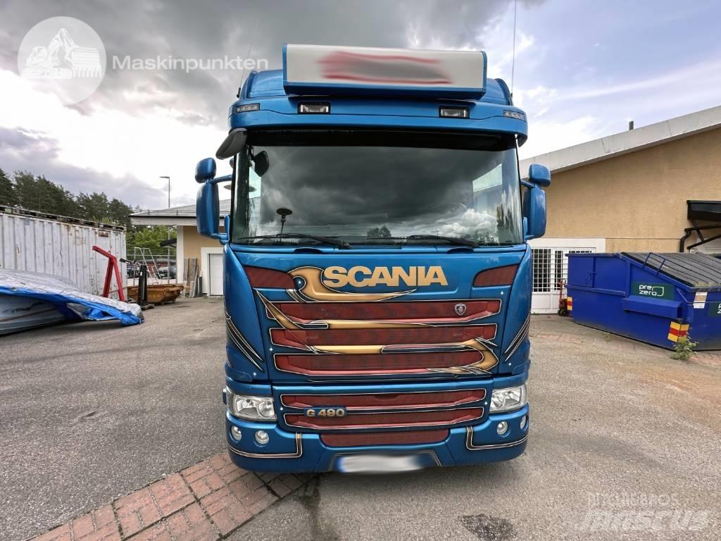Scania G 490 Camioane cu macara