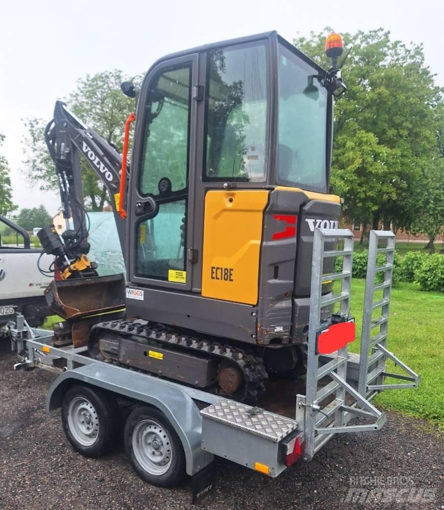 Volvo EC 18 E Mini excavatoare < 7t