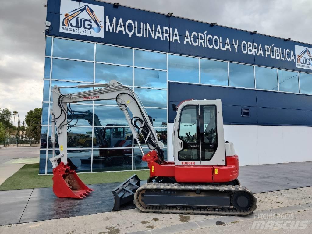 Takeuchi TB 80 FR Mini excavatoare < 7t
