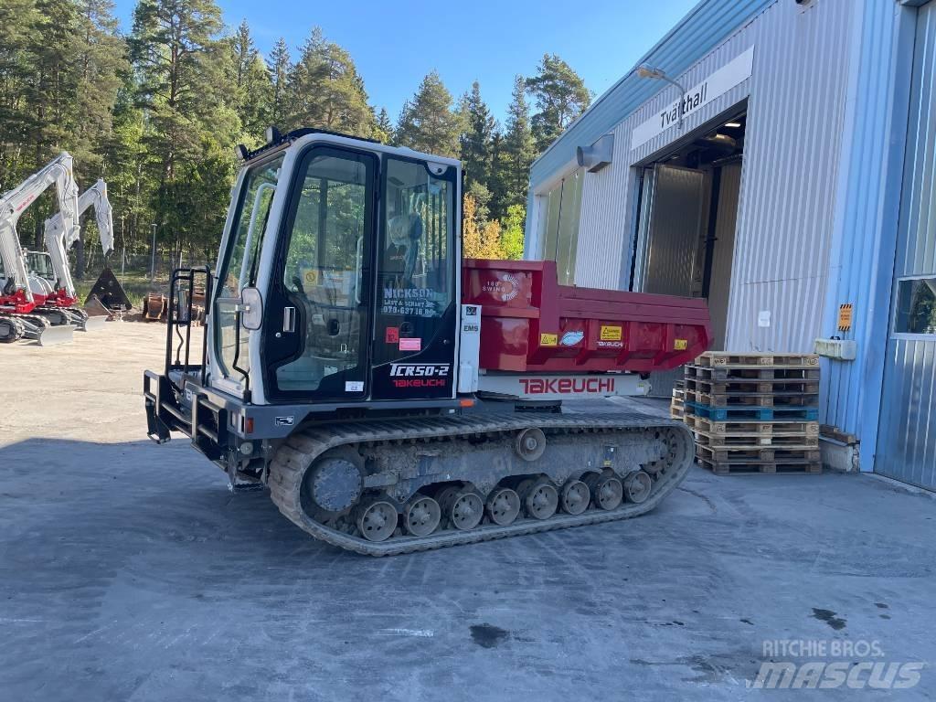 Takeuchi TCR 50-2 Autobasculante cu senile
