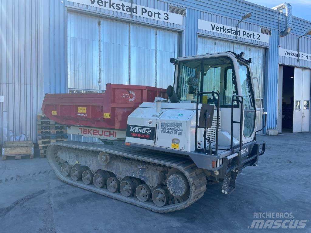 Takeuchi TCR 50-2 Autobasculante cu senile