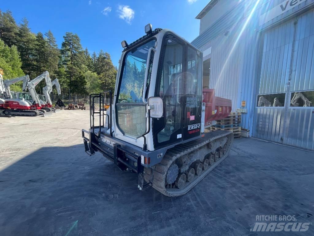 Takeuchi TCR 50-2 Autobasculante cu senile