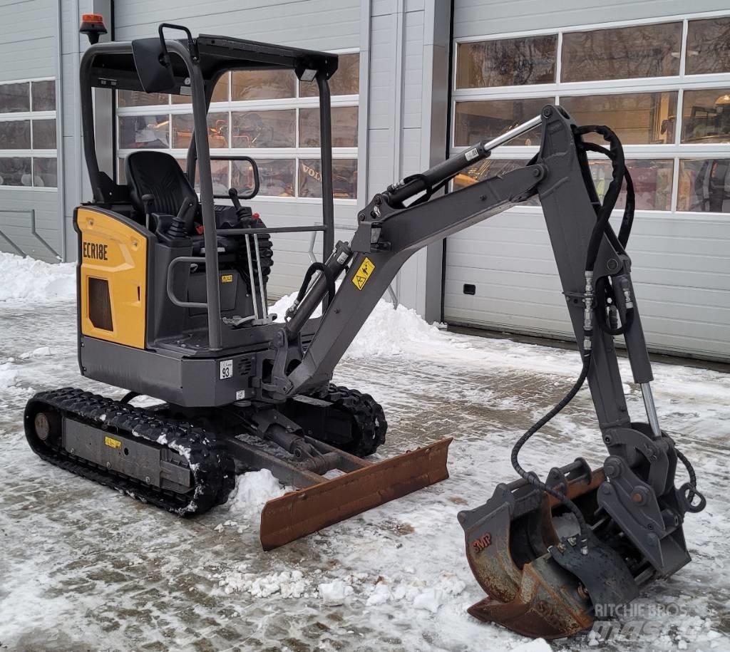 Volvo ECR18E Mini excavatoare < 7t