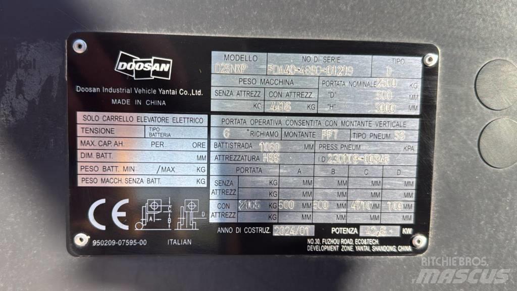 Bobcat D 25 NXP Stivuitor diesel