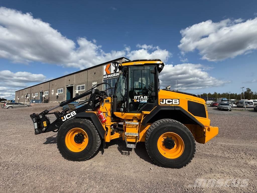 JCB 413S Incarcator pe pneuri