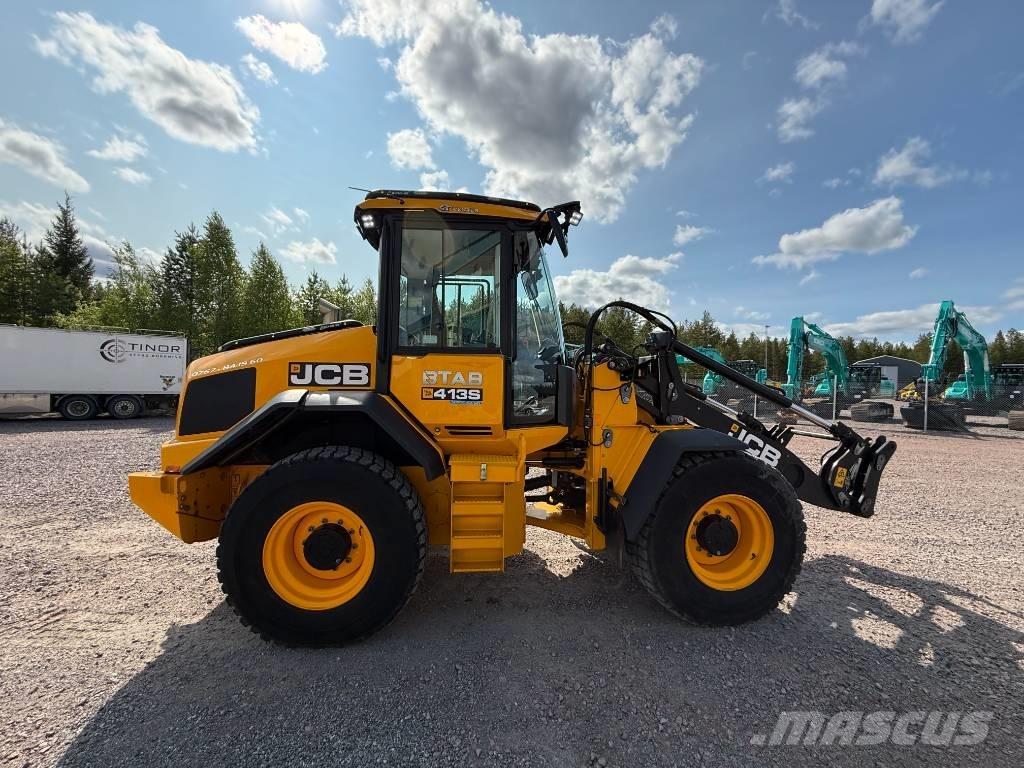 JCB 413S Incarcator pe pneuri
