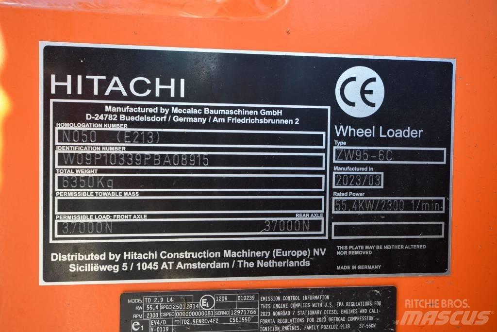 Hitachi ZW 95-6 C Incarcator pe pneuri