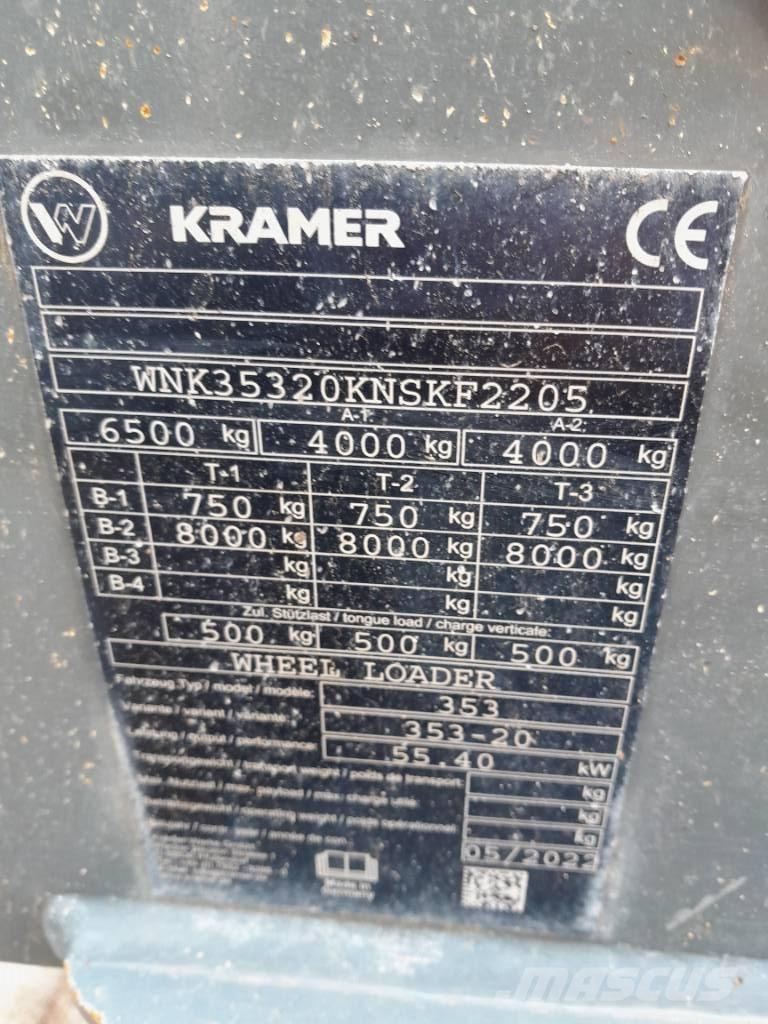 Kramer 5075 Incarcator pe pneuri