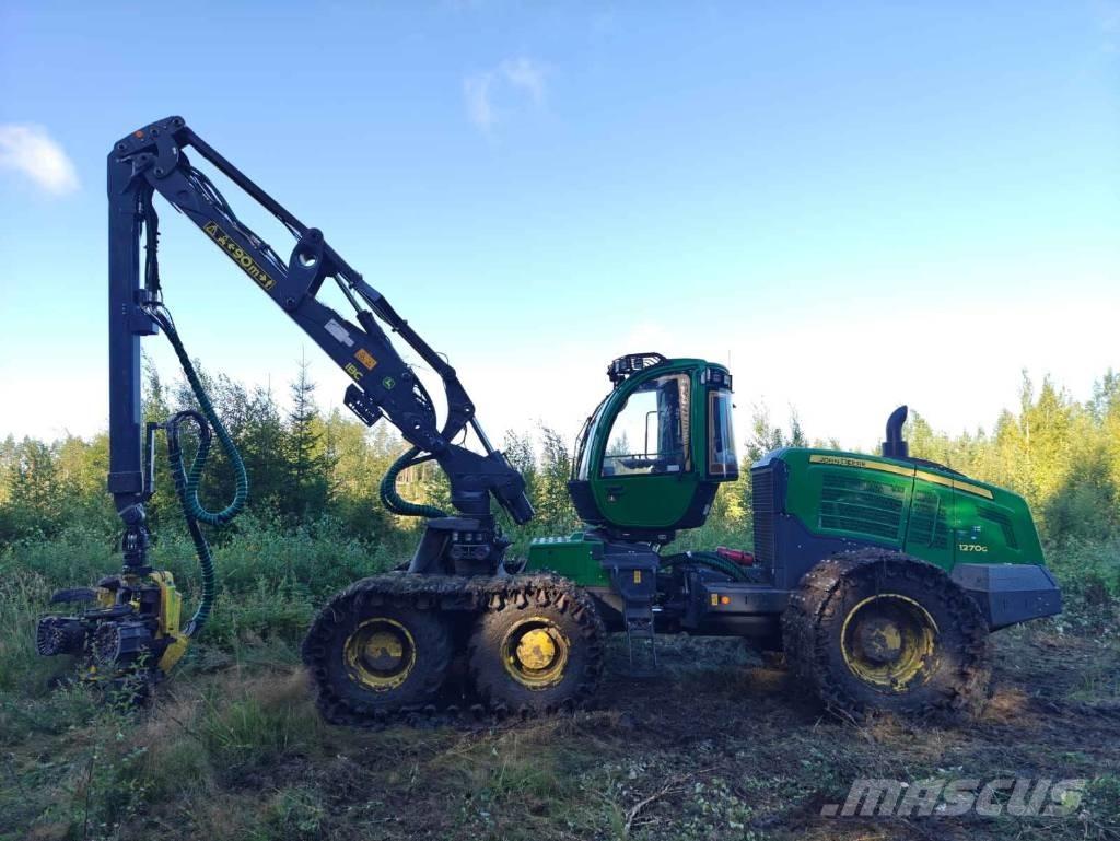 John Deere 1270 G Combine forestiere