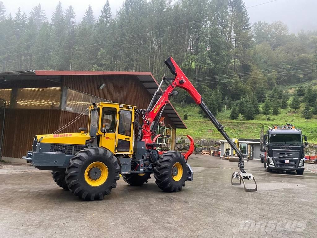 Welte W 130 Utilaje de manevrarea a bustenilor