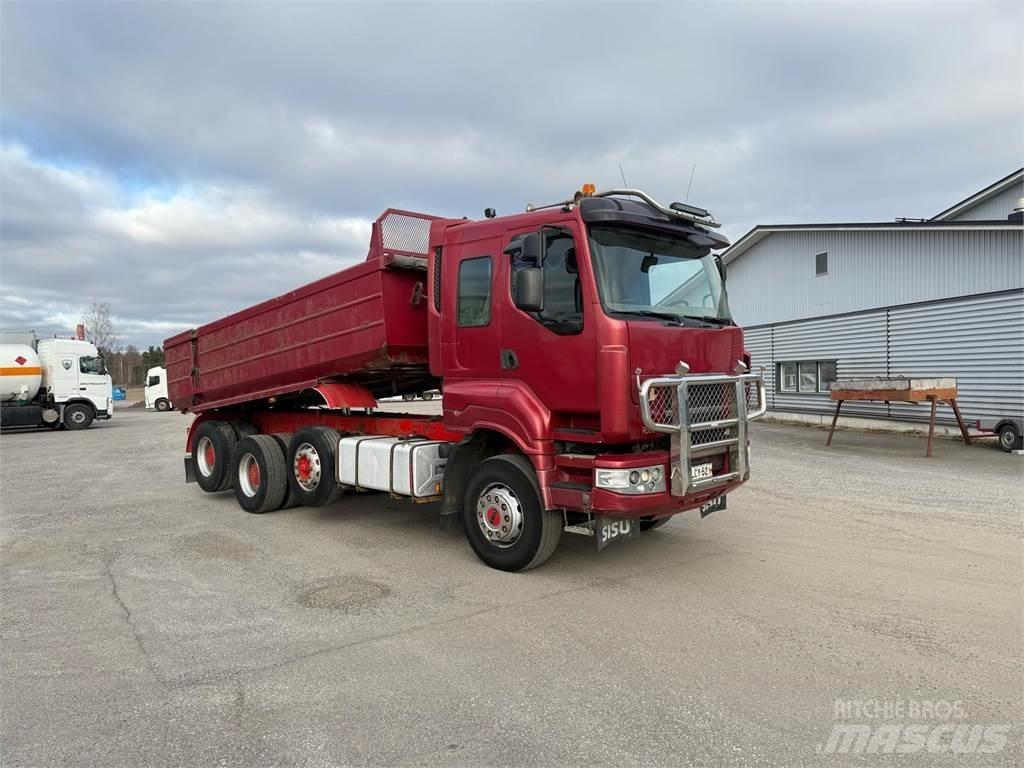 Sisu R500 E12M-8X4 Autobasculanta