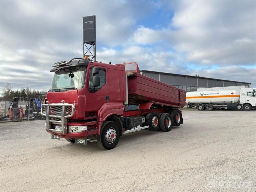 Sisu R500 E12M-8X4 Autobasculanta