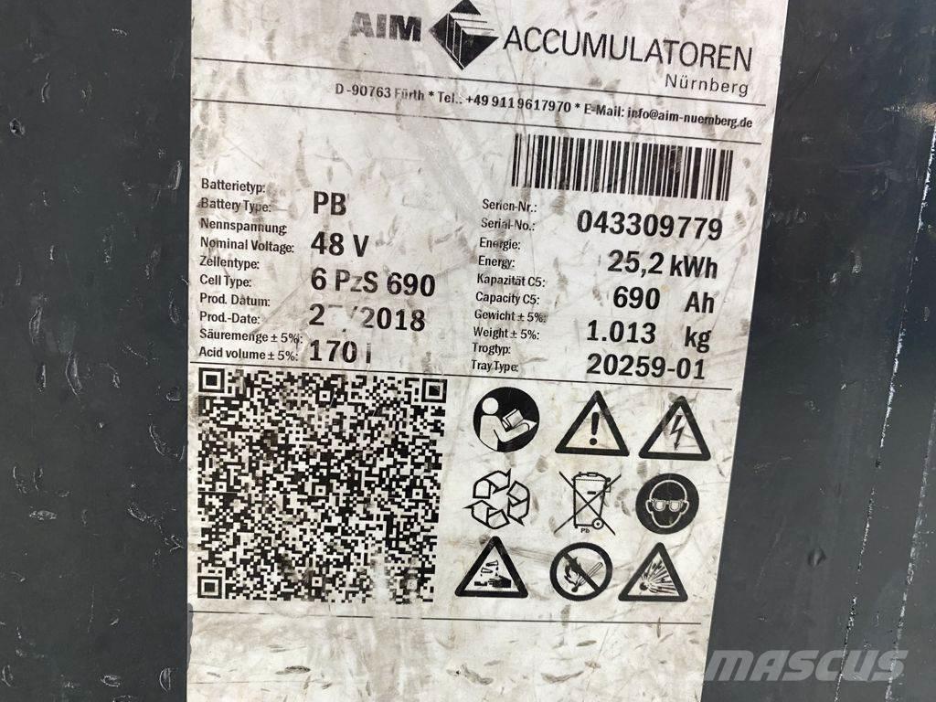 AIM 48V 690Ah Baterii