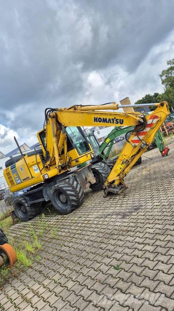 Komatsu PW148-8 Excavatoare cu roti