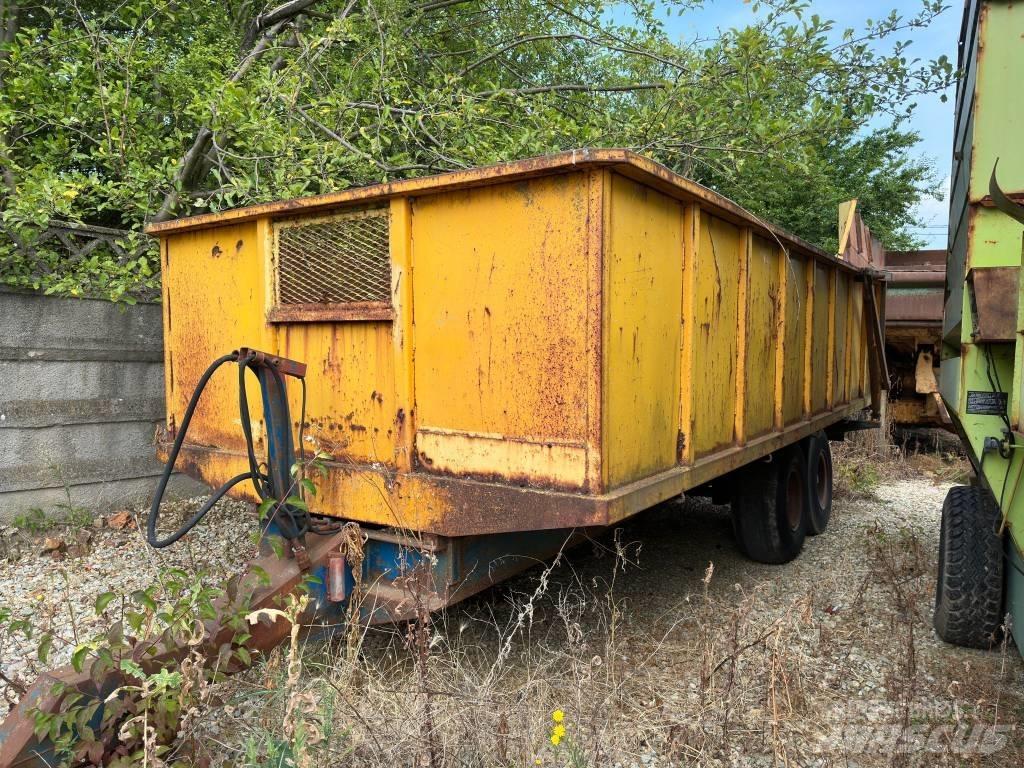  2 Axle Trailer Remorci basculante