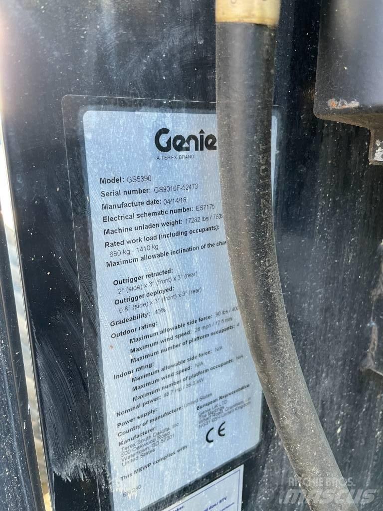 Genie 5390RT Platforme foarfeca