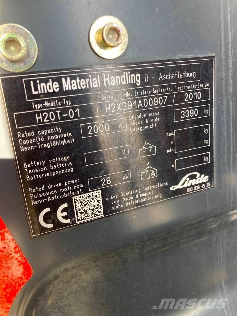 Linde H20T/391 Stivuitor GPL