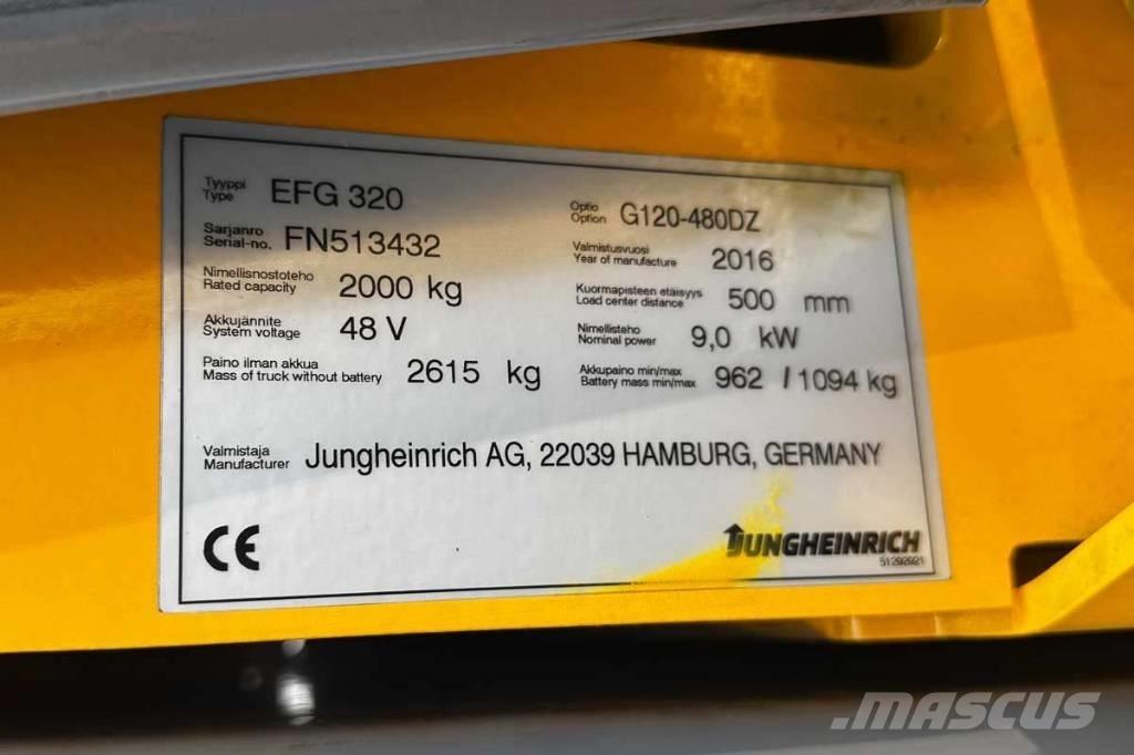 Jungheinrich EFG 320 Stivuitor electric