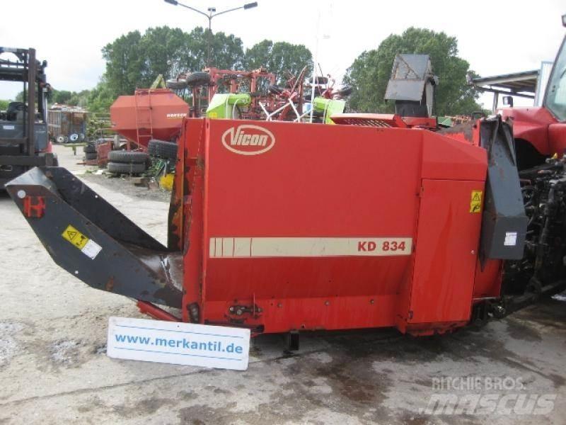 Vicon KD 834. Utilaje si accesorii folosite la cresterea animalelor