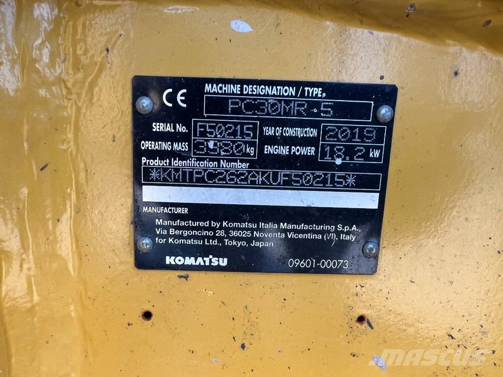 Komatsu PC 30 MR-5 Mini excavatoare < 7t