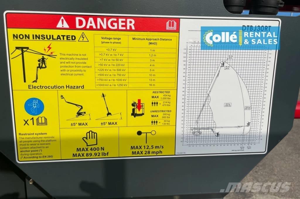 Magni DBT30RT | 2022 Nacele cu brat telescopic