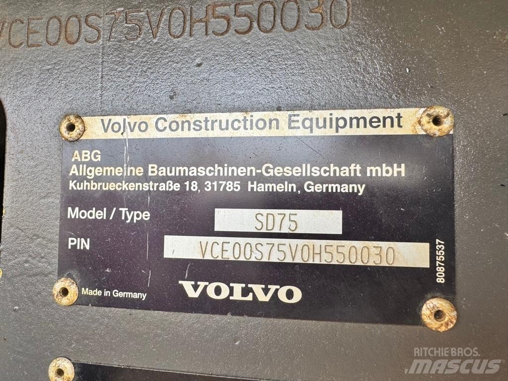Volvo SD 75 Compactoare monocilindrice