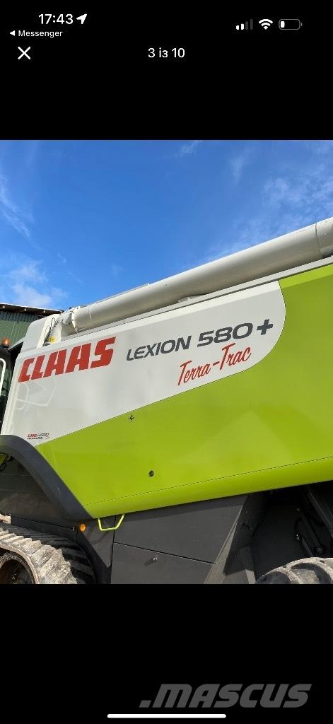 CLAAS Lexion 580 TT Combine de secerat
