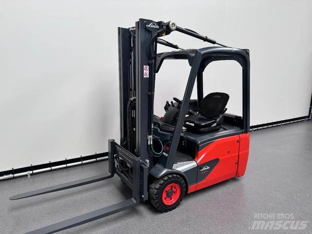 Linde 386 E 16-02 Stivuitor electric